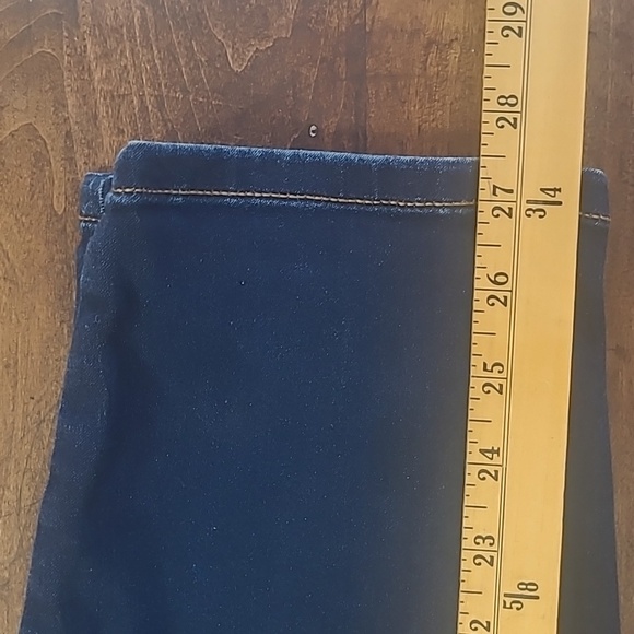 EUC Lane Bryant Jeans Women's sz 22 Mid Rise Skinny Leg Dark Wash Denim Jean - Picture 12 of 12